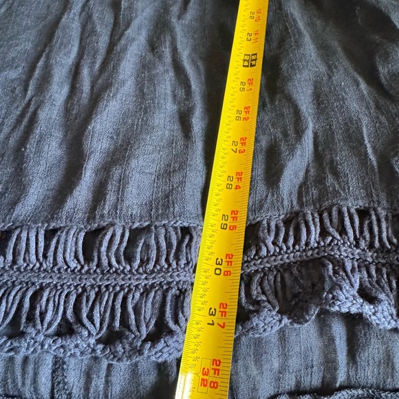 Navy Blue Crochet Trim swim cover - Picture 4 of 4